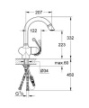 Grohe    Zedra 33708