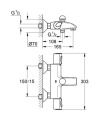 GROHE c   GROHETHERM 1000 34155