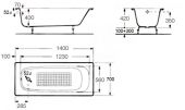 ROCA "" 140 X 70 .